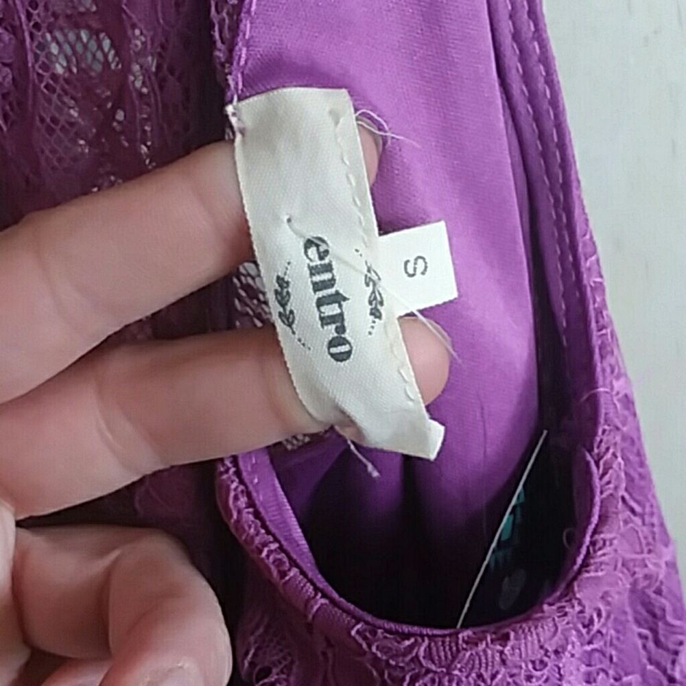 Nwt Flaunt Entro Lace Dress - Picture 7 of 8